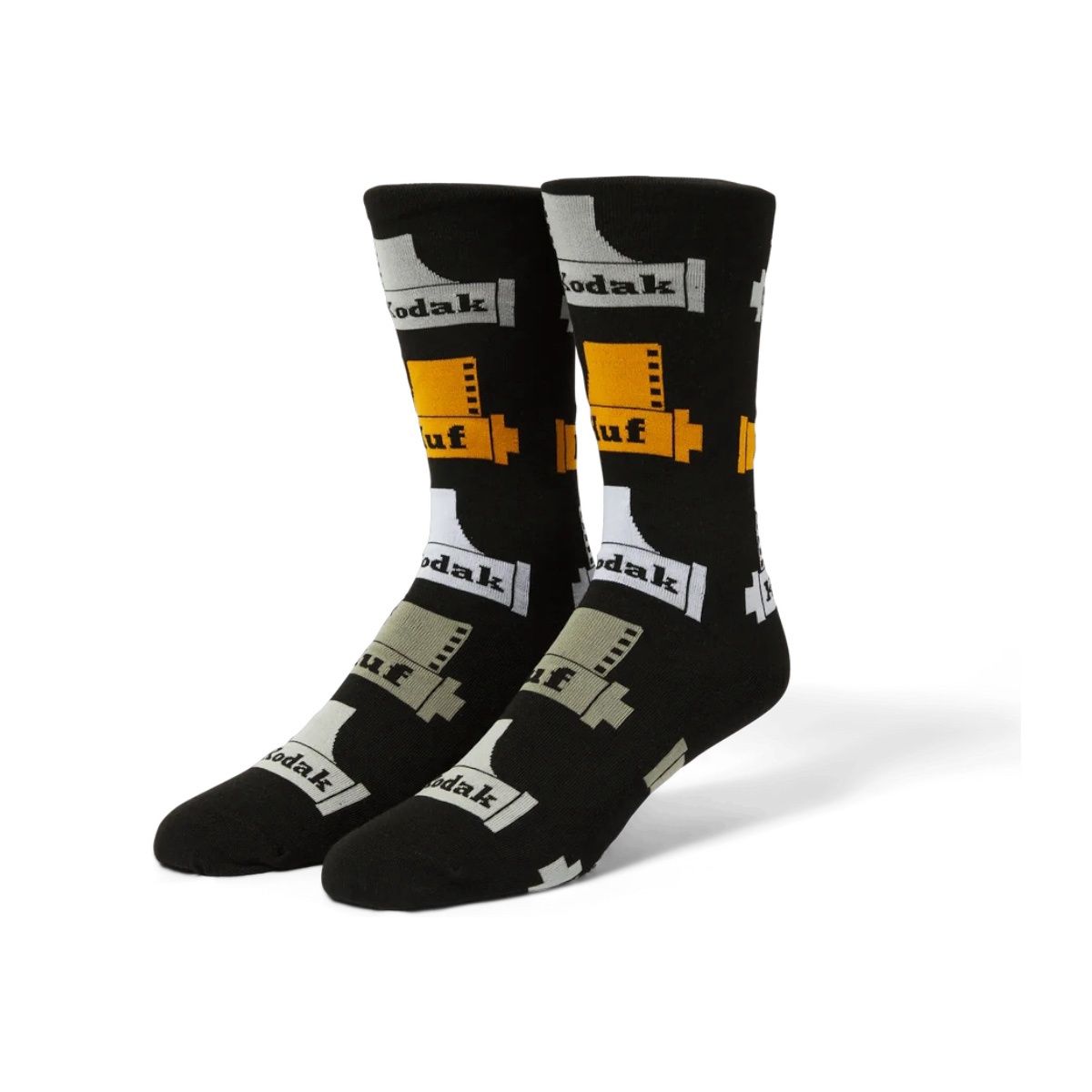 HUF X KODAK CREW SOCK - BLACK