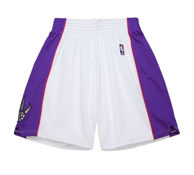 NBA WHITE SHORTS RAPTORS 2000