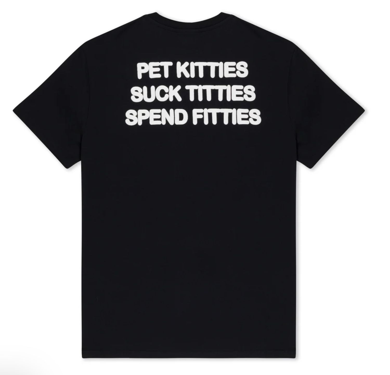 PET KITTIES TEE (BLACK)