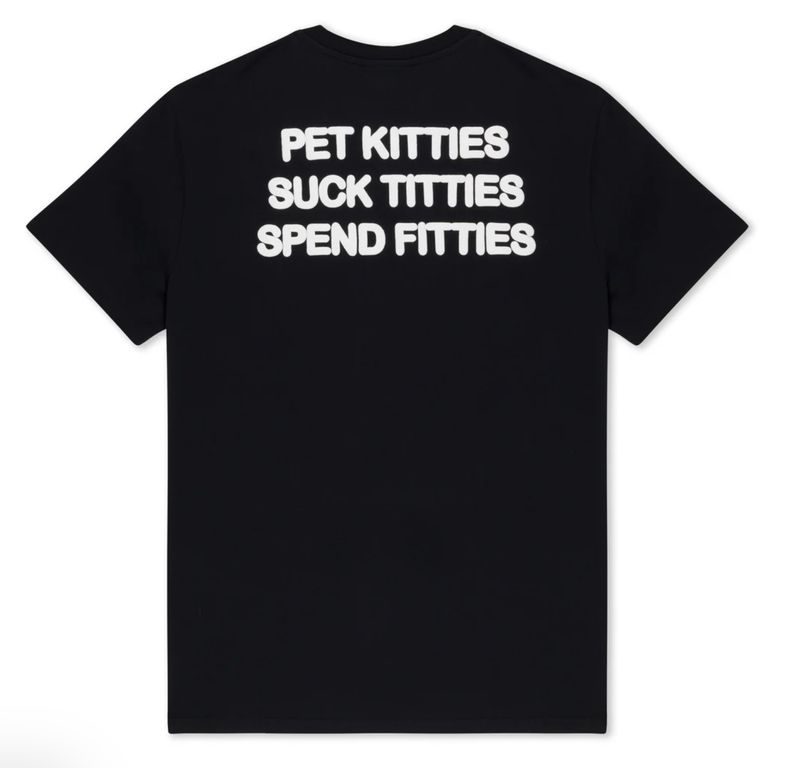 PET KITTIES TEE (BLACK)