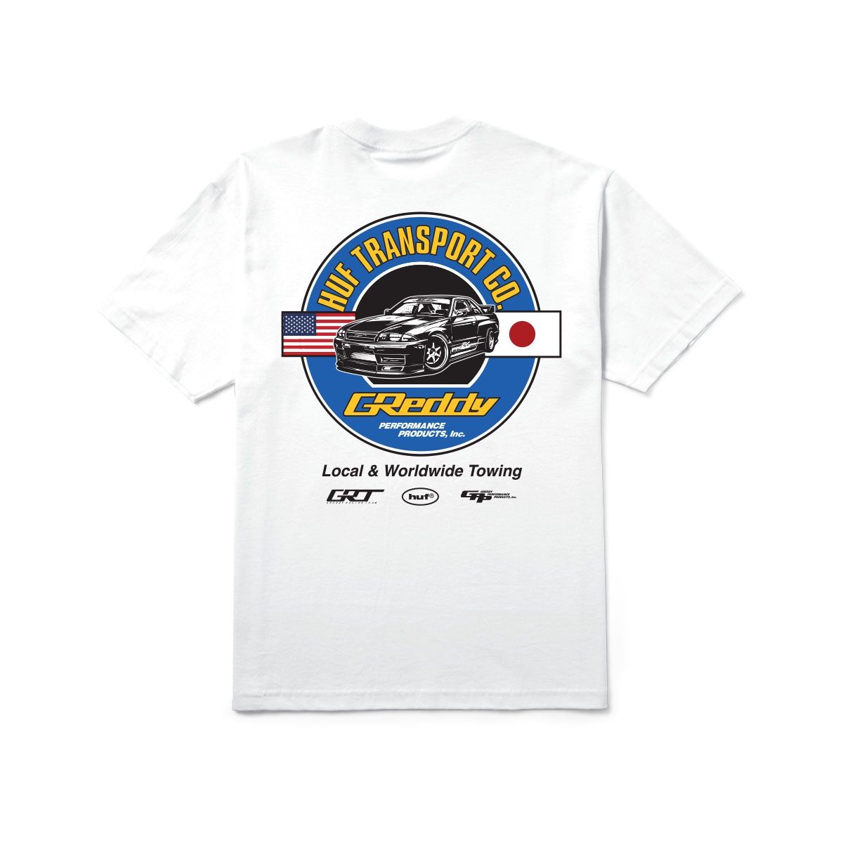 HUF X GREDDY TRANSPORT TEE