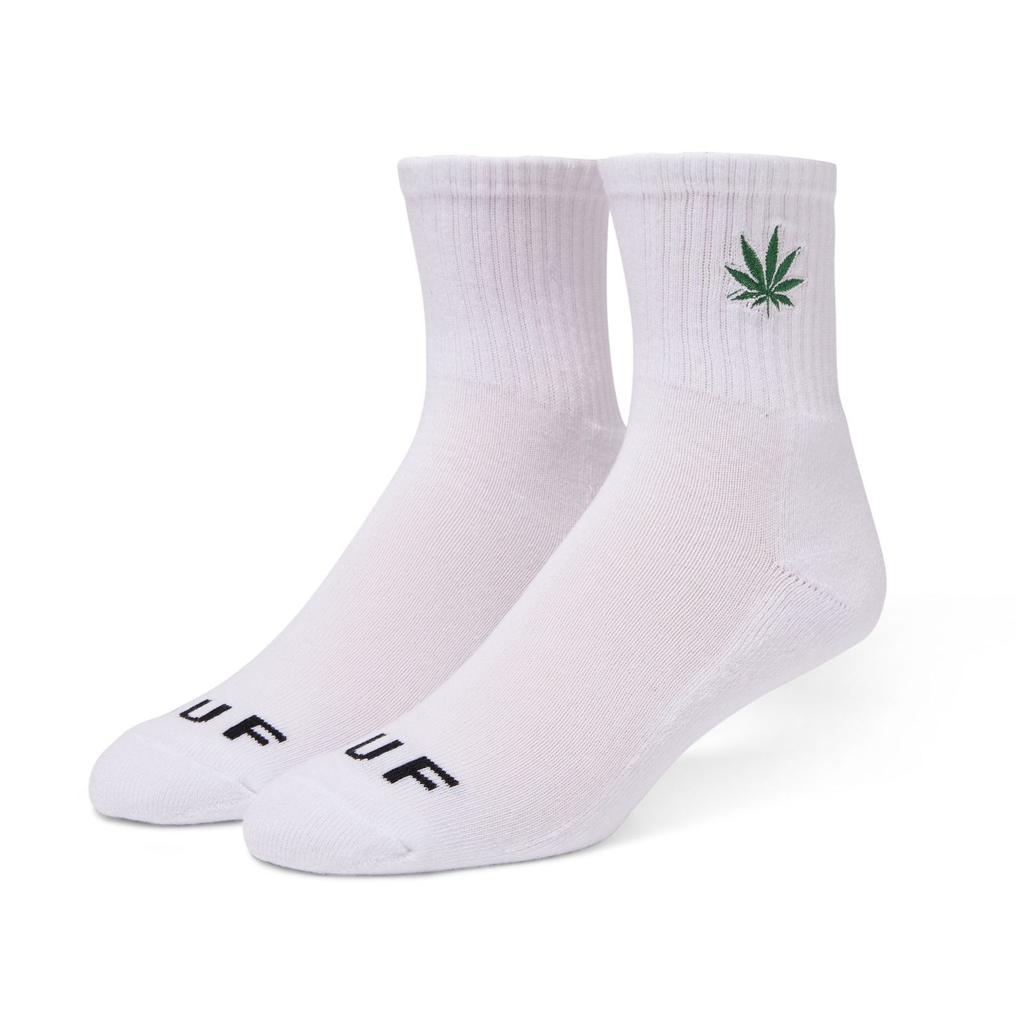 HUF PLANTLIFE 1/4 SOCK - WHITE