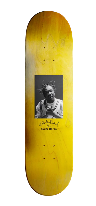 COLOR BARS P.E.A.C.E. SKATEBOARD