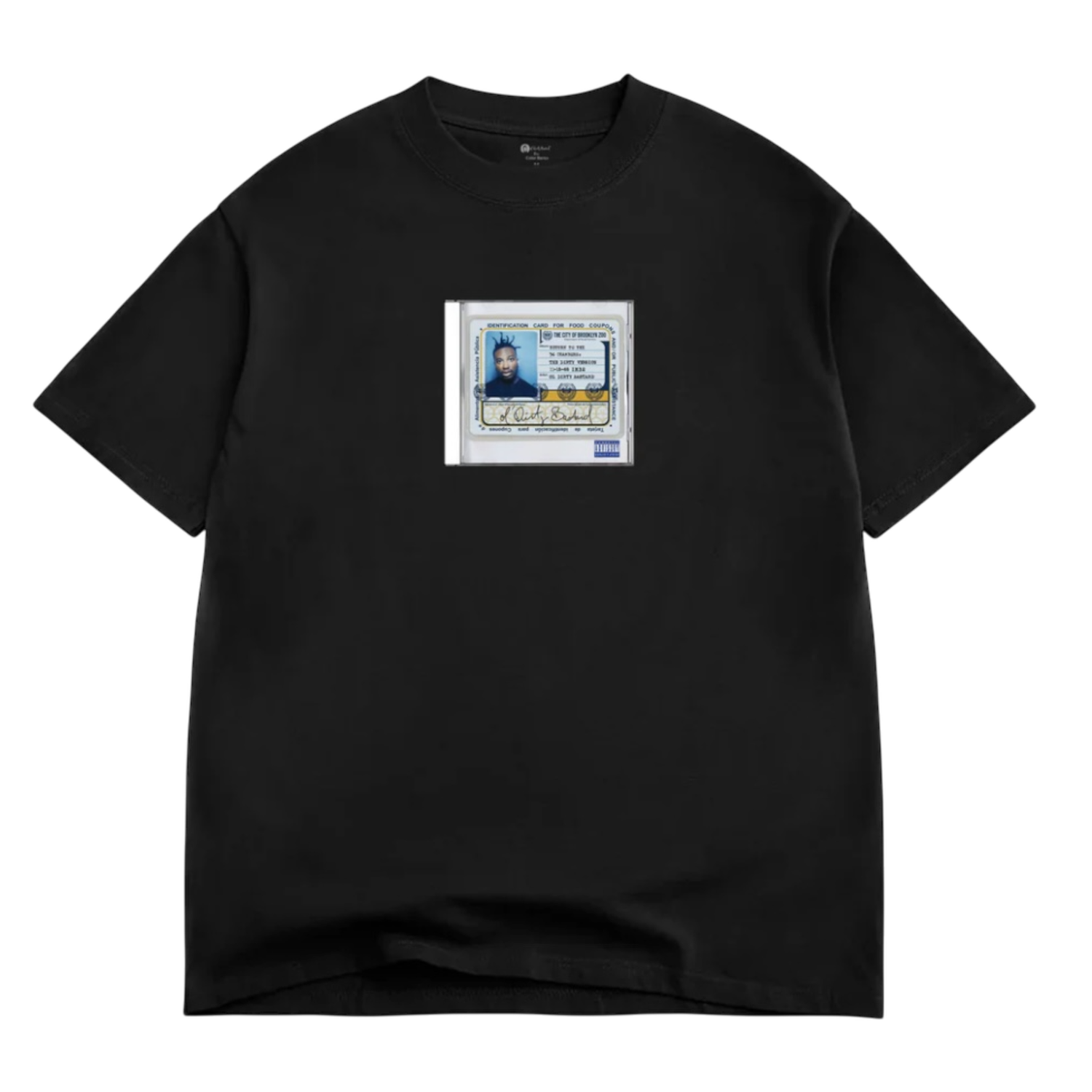 COLOR BARS CD TEE - BLACK