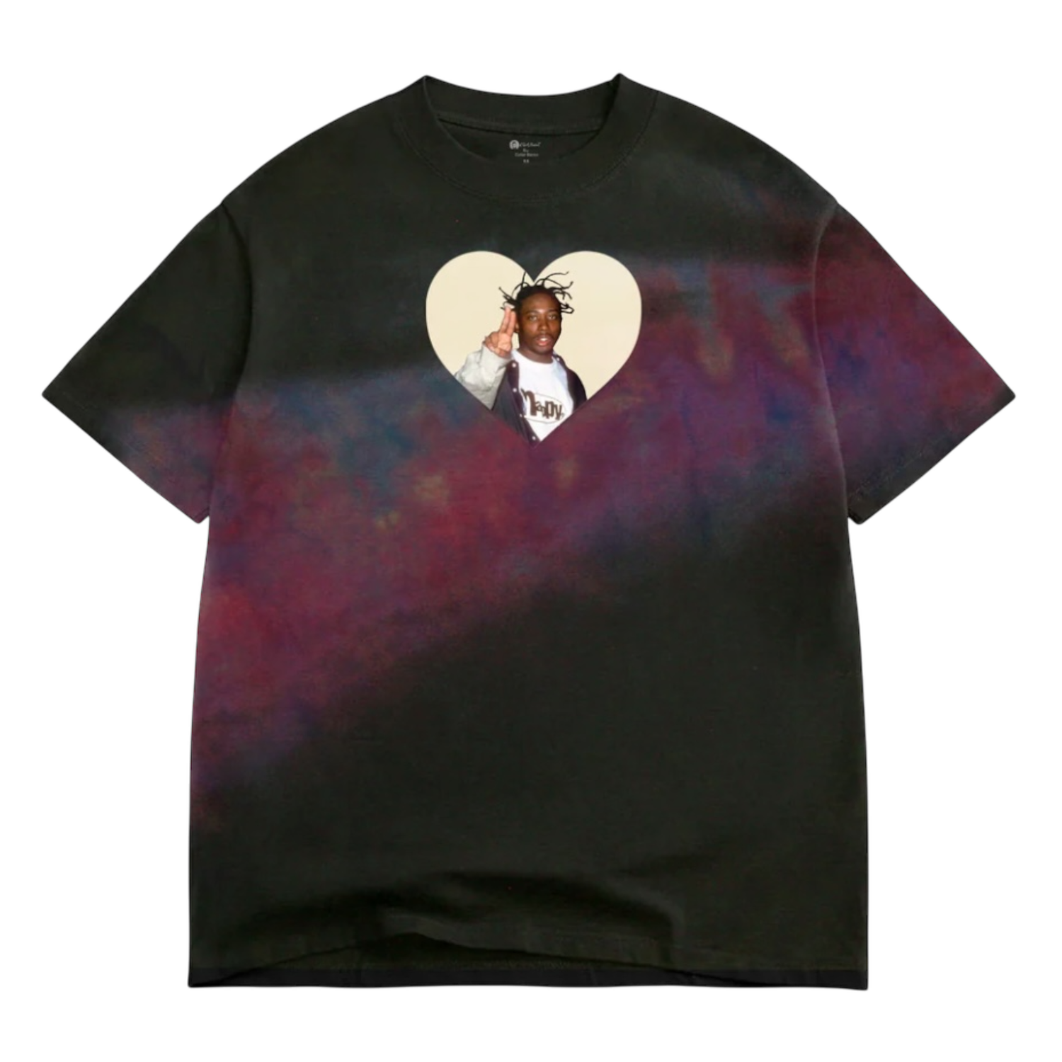 COLOR BARS P.E.A.C.E. TEE - TIE DYE