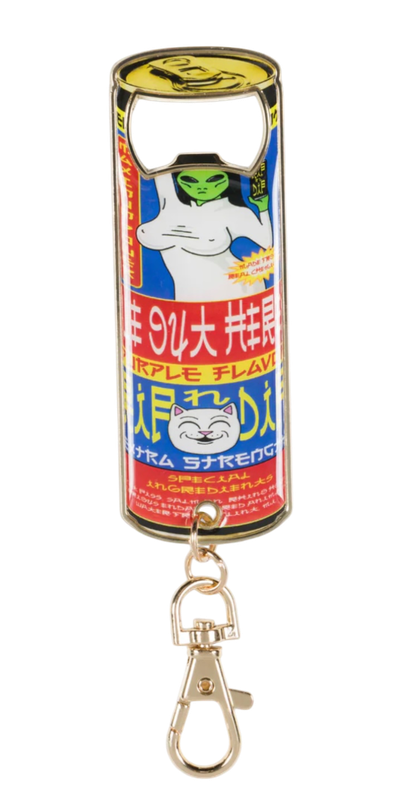 RIPNDIP NERMS CANS BOTTLE OPENER KEY CHAIN