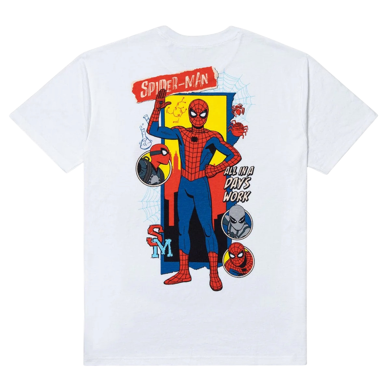 RSVLTS Your Friendly Neighborhood Spider-Man "All in a Day's Work" Tee