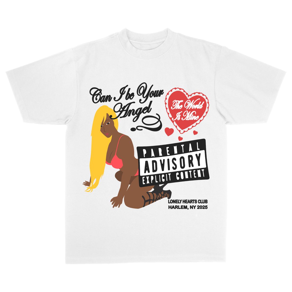 Lonely Hearts Club Can I Be Your Angel T-Shirt