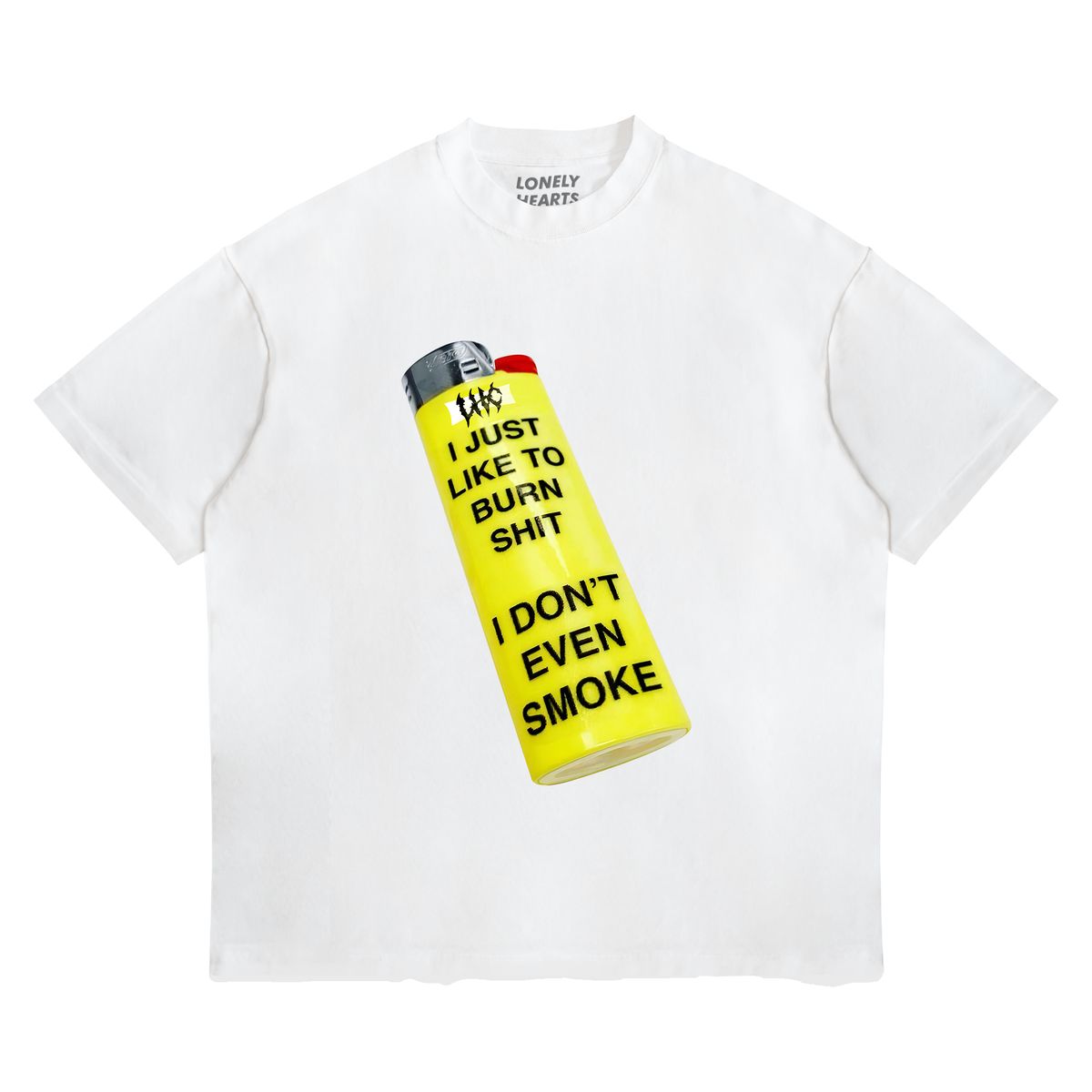 Lonely Hearts Club I Don't Even Smoke Cropped Tee
