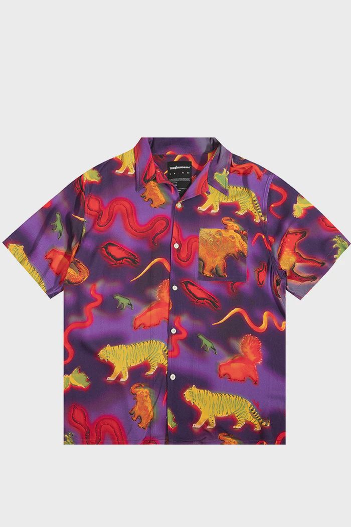 The Hundreds Wilds Woven Shirt (Purple)
