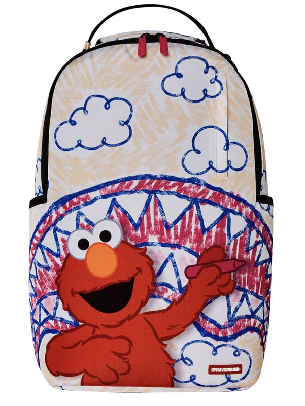 SPRAYGROUND ELMO'S WORLD SHARK SKETCH BACKPACK