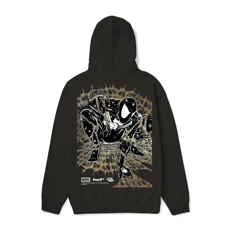 ARACHKNIGHT FZ HOODIE - BLACK