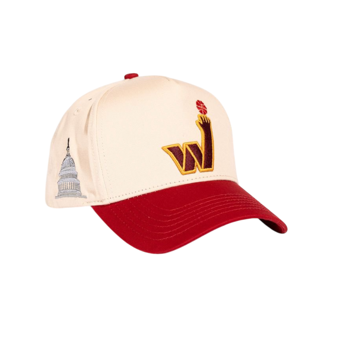 COMMANZARDS CREAM/BURGUNDY