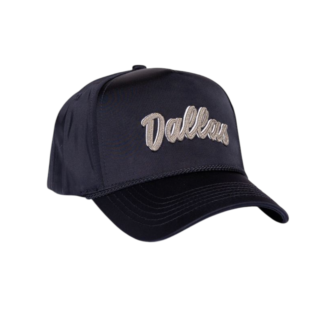 DALLAS SOUVENIR NAVY SATIN