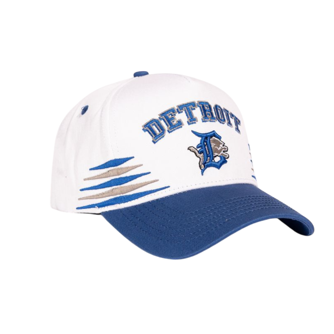 VINTAGE DETROIT WHITE/BLUE