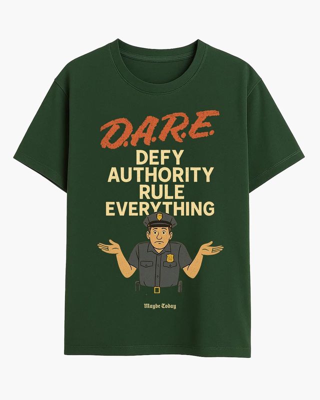 Defy Everything Sueded Cotton Tee