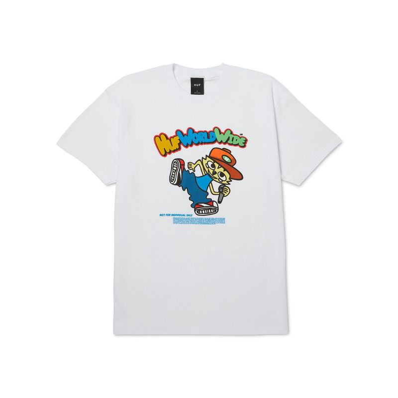 CHOP KICK BLOCK TEE (WHITE)