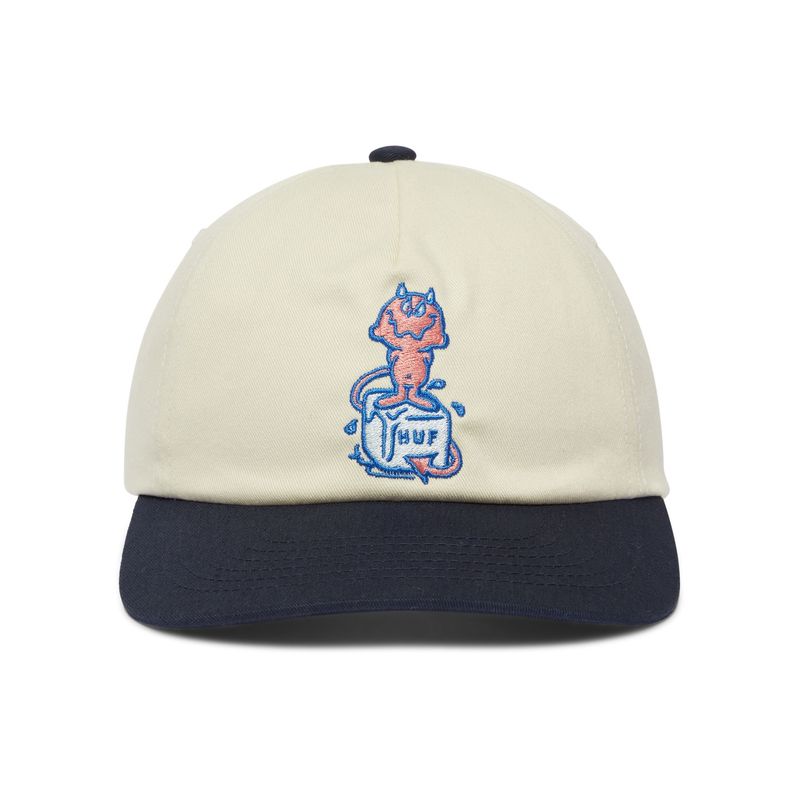 MELT 5 PANEL SNAPBACK - NATURAL