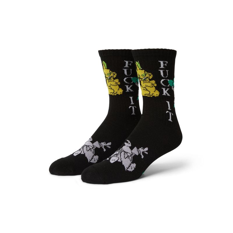 TRIP CREW SOCK - BLACK