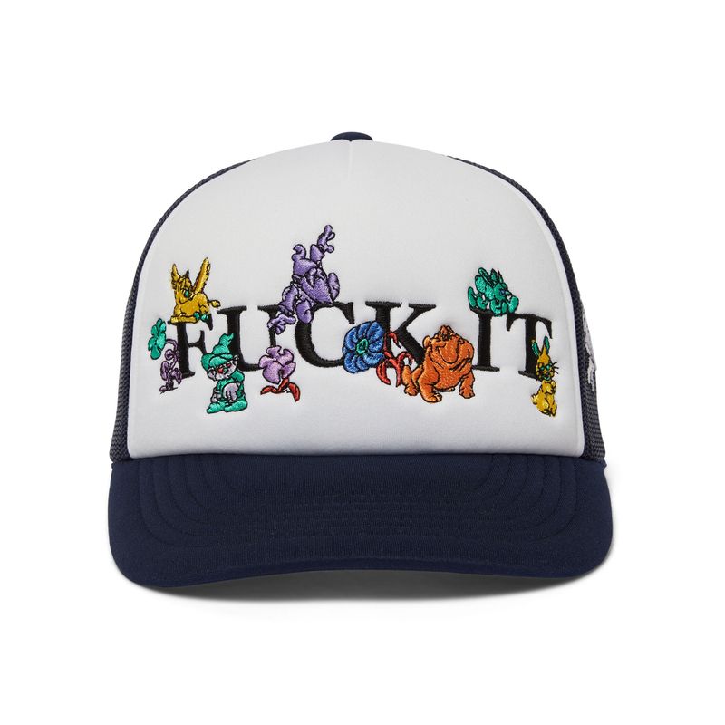 TRIP TRUCKER HAT - DEFENDER BLUE