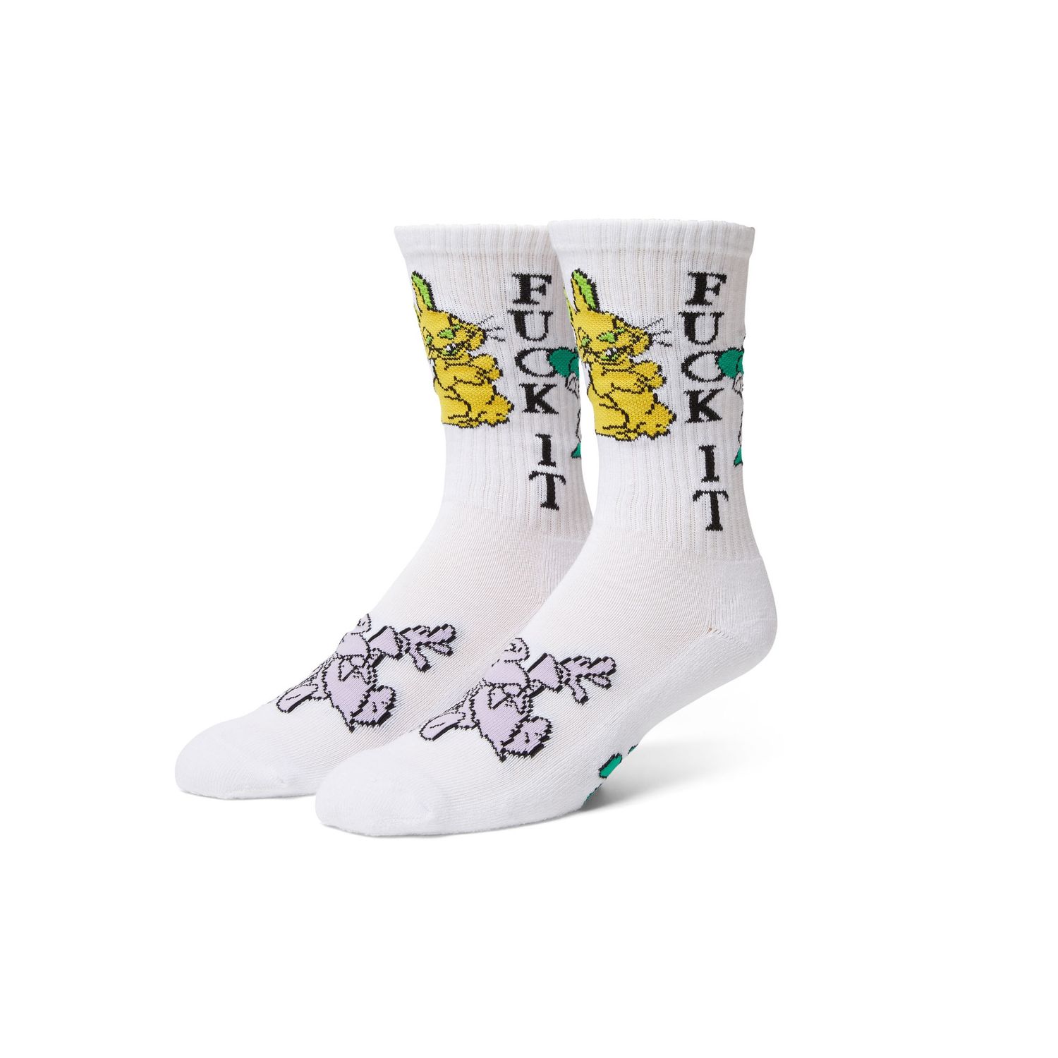 TRIP CREW SOCKS - WHITE
