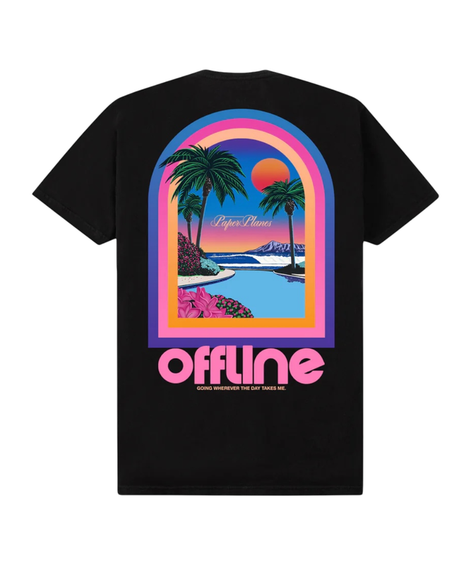 PAPER PLANES OFFLINE TEE