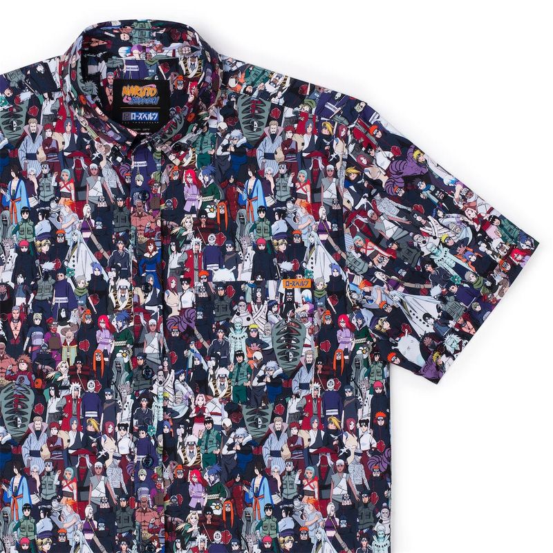 RSVLTS NARUTO SHIPPUDEN "Ninja World" – KUNUFLEX Short Sleeve Shirt