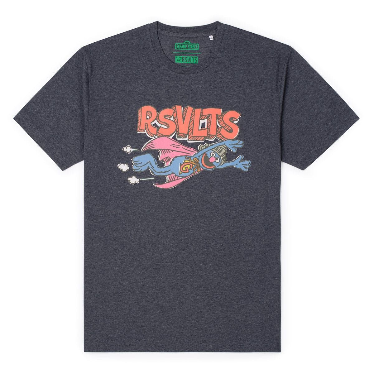 RSVLTS Sesame Street "Super Grover" – Crewneck Tee