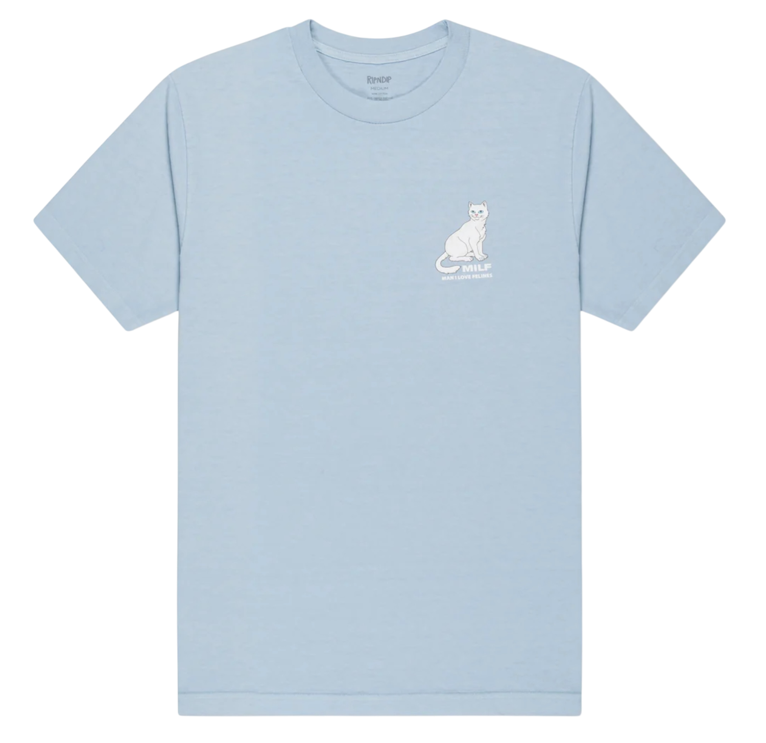 RIPNDIP MAN I LOVE FELINES TEE