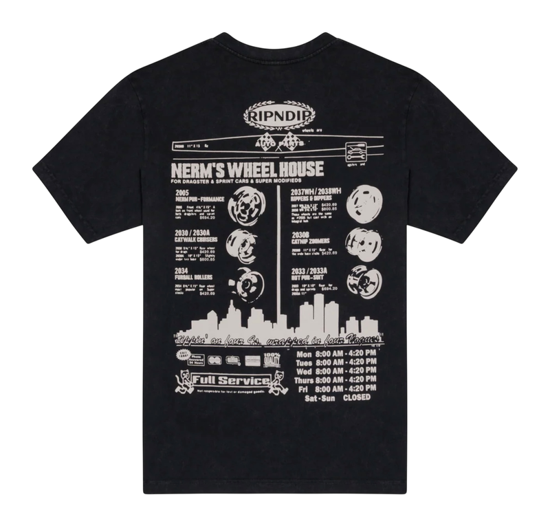 RIPNDIP NERM WHEELS TEE