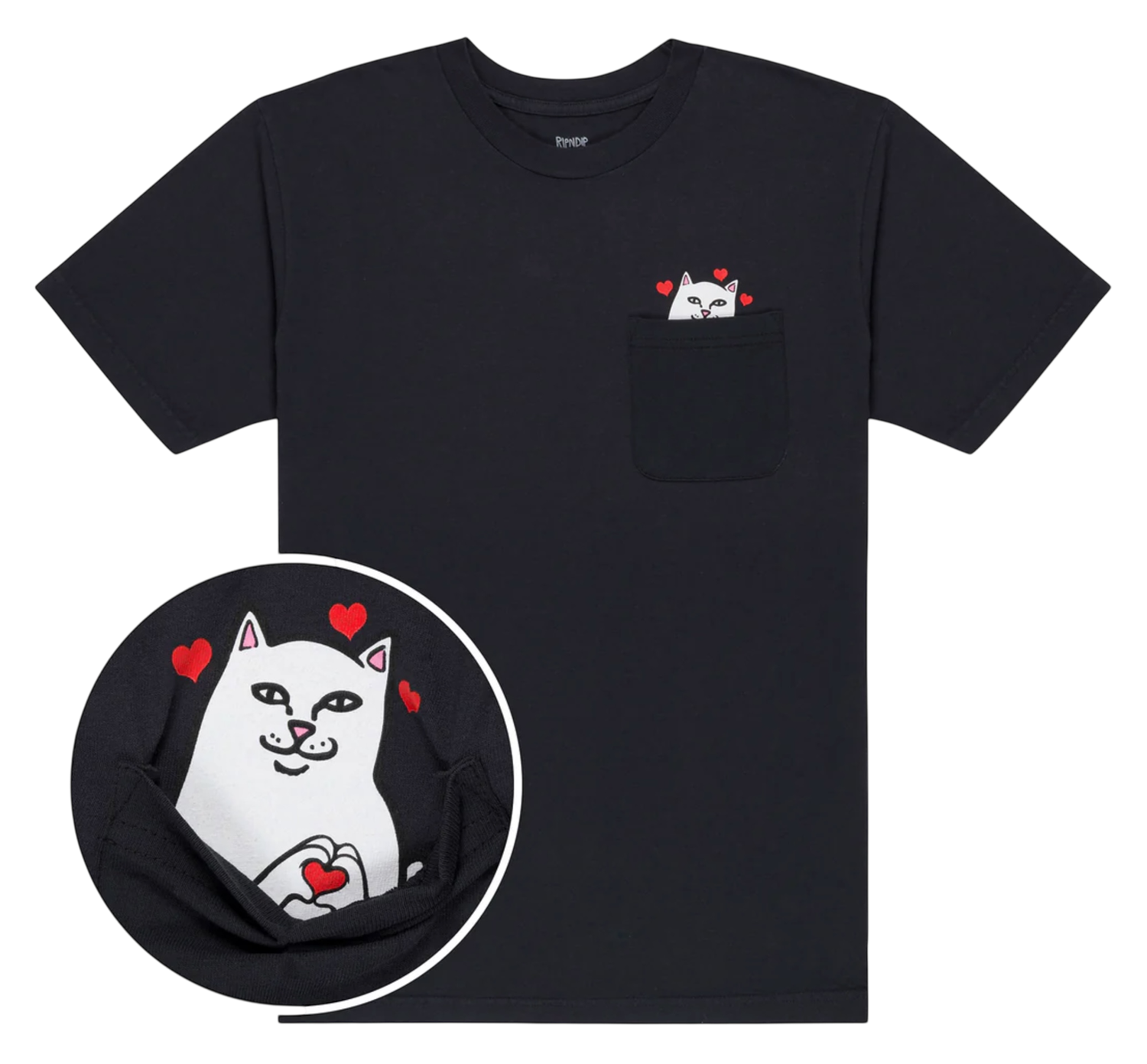 RIPNDIP NERMAL LOVES POCKET TEE