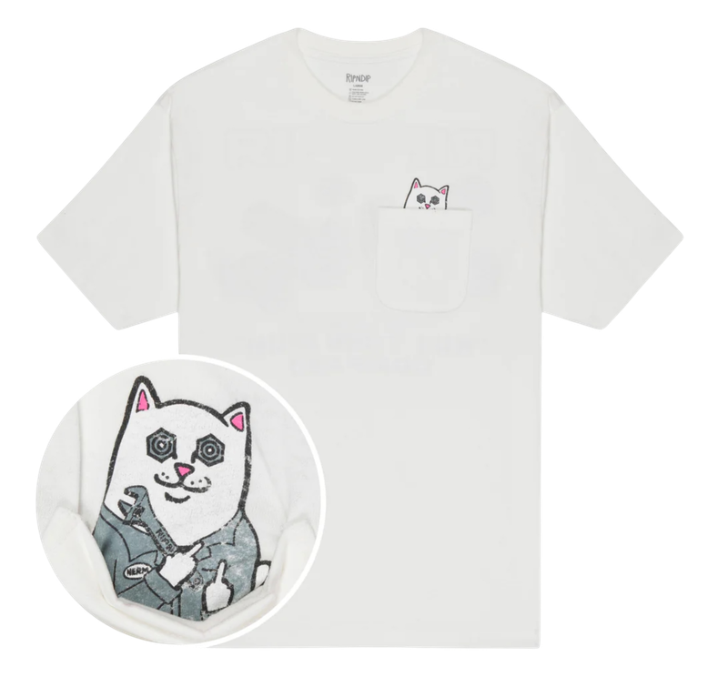 RIPNDIP NUT THEN BOLT POCKET TEE
