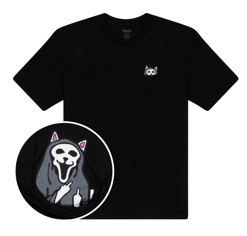 RIPNDIP TRICK OR TREAT POCKET TEE