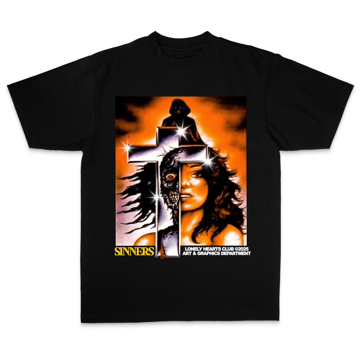 LONELY HEARTS SINNERS T-SHIRT