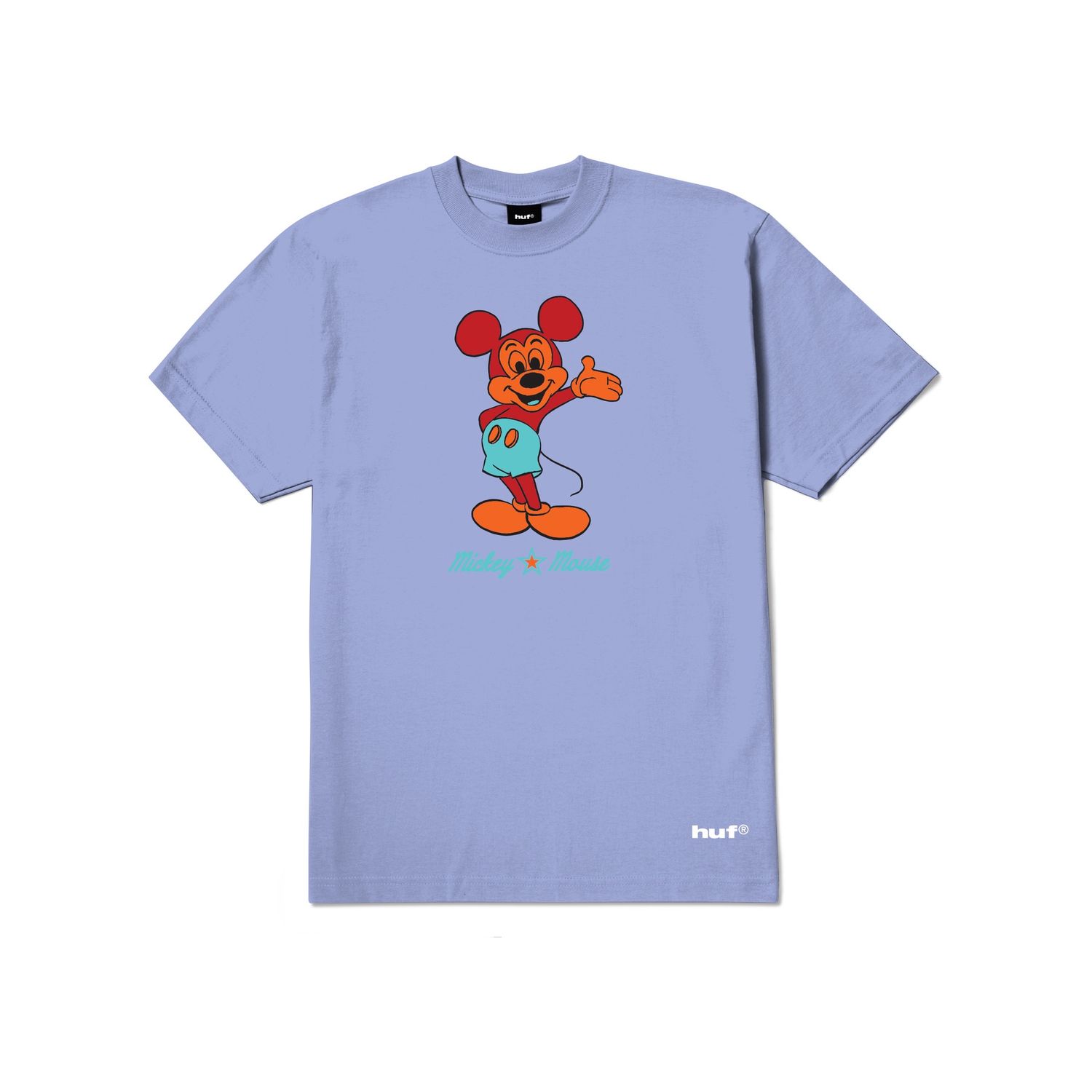 HUF GREETING TEE - DIGITAL VIOLET