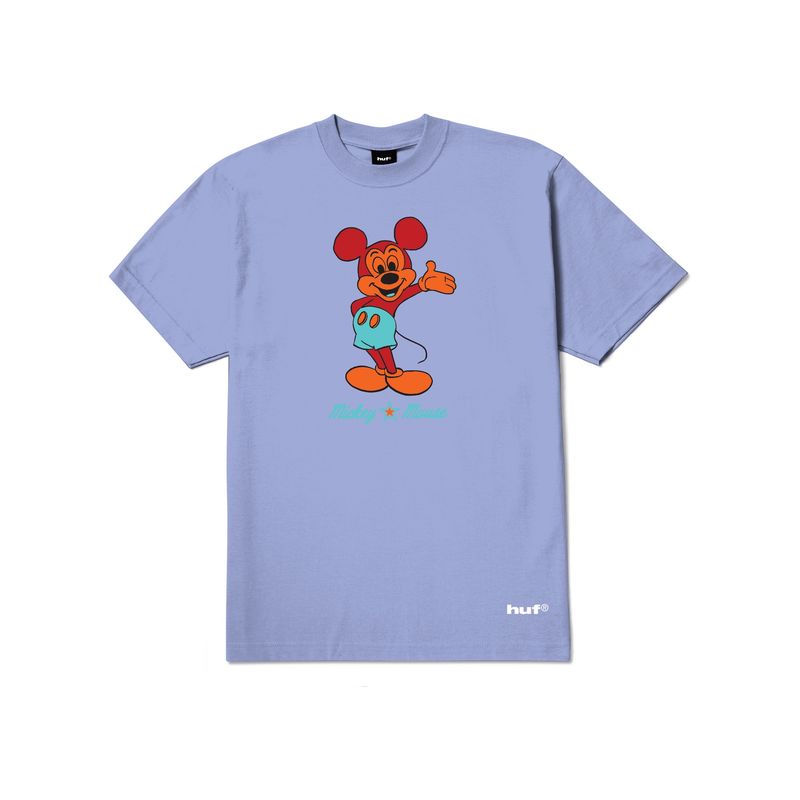 HUF GREETING TEE - DIGITAL VIOLET