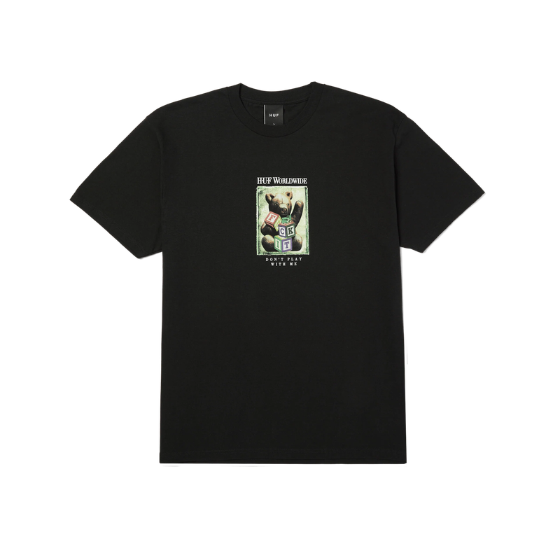 HUF GIFT BEAR TEE - BLACK
