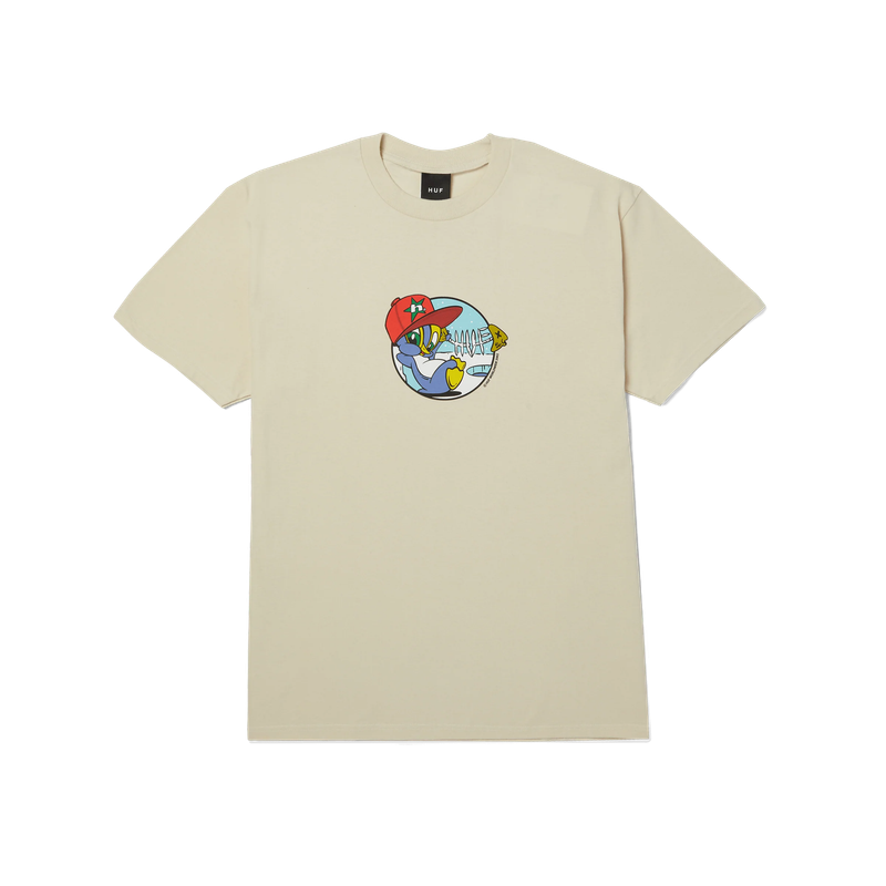 HUF DEEP FREEZE TEE - BLEACH