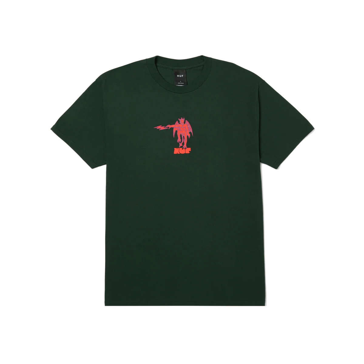HUF HEAVENLY TEE - FOREST GREEN
