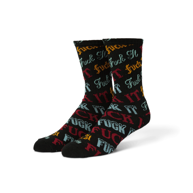 HUF WINTERTIME FUCK IT SOCK - BLACK
