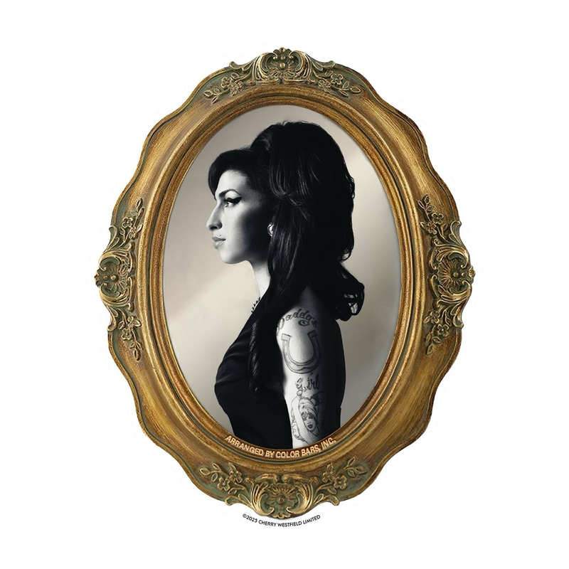 COLOR BARS AMY PORTRAIT STICKER