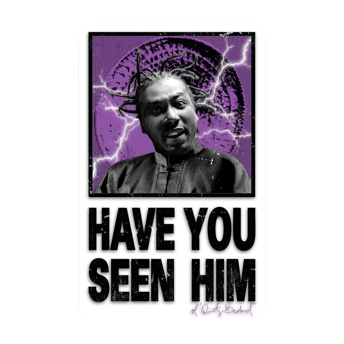 COLOR BARS HYSH STICKER