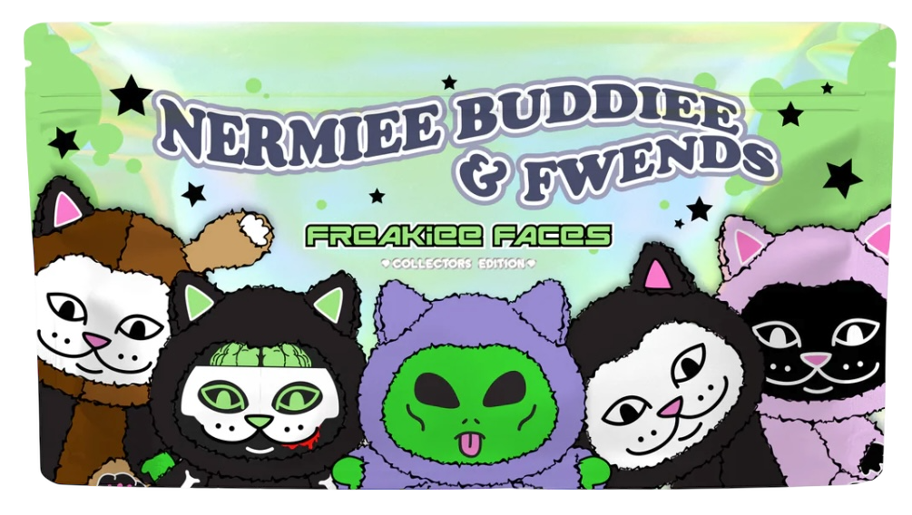 RIPNDIP FREAKIEE FACES NERMIEE (4 PACK)