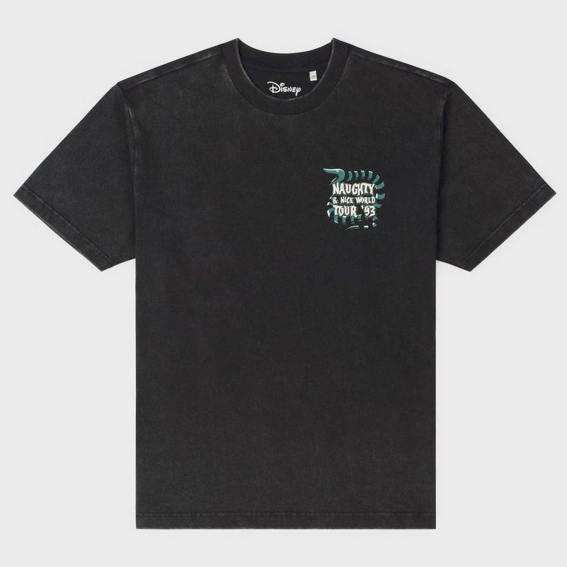 Disney Tim Burton's The Nightmare Before Christmas "Naughty & Nice World Tour ‘93" – Vintage Crewneck Tee