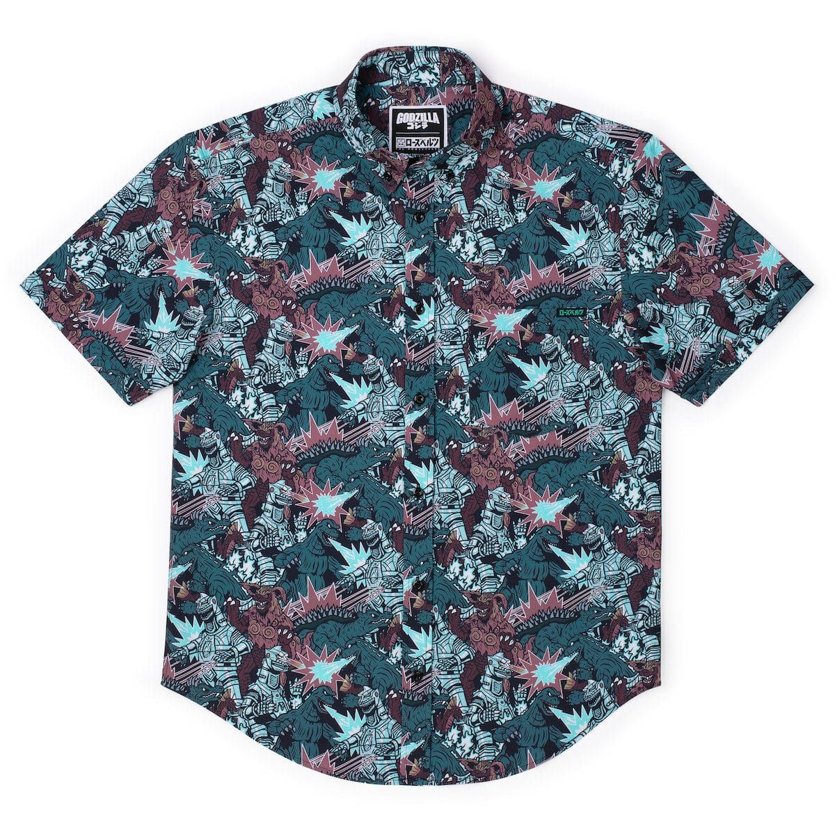 RSVLTS Godzilla "Monsters and Mecha" – KUNUFLEX Short Sleeve Shirt