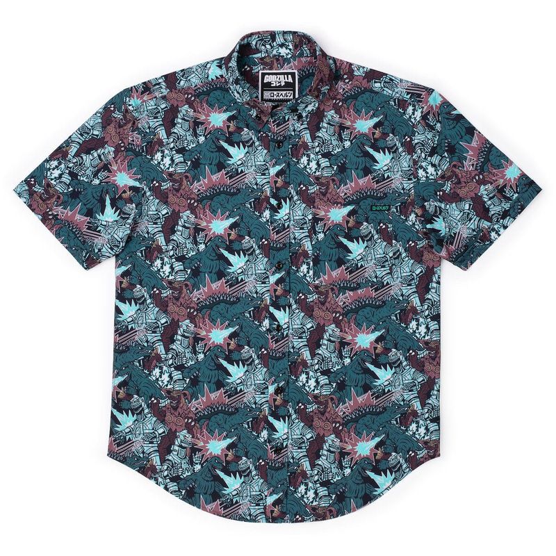 RSVLTS Godzilla "Monsters and Mecha" – KUNUFLEX Short Sleeve Shirt