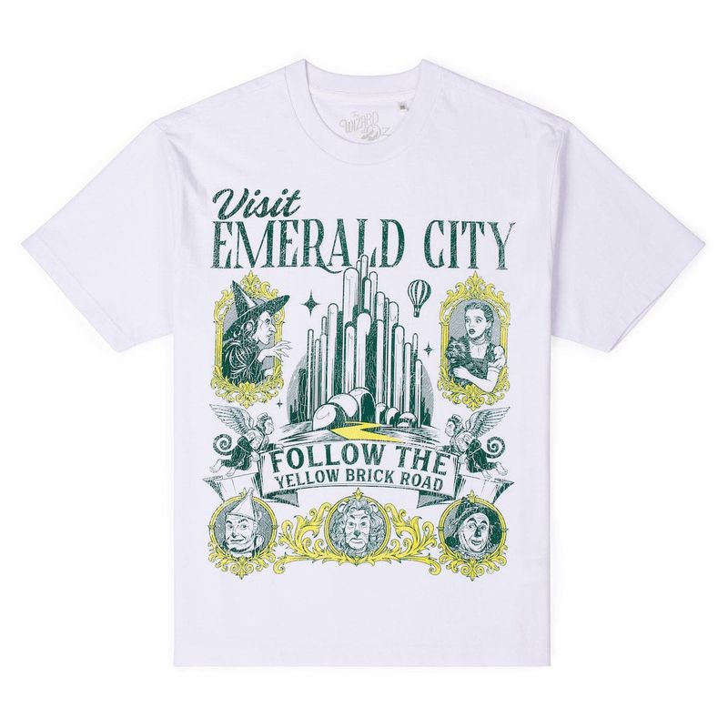 RSVLTS The Wizard of Oz™ "Visit Emerald City" – Vintage Crewneck Tee