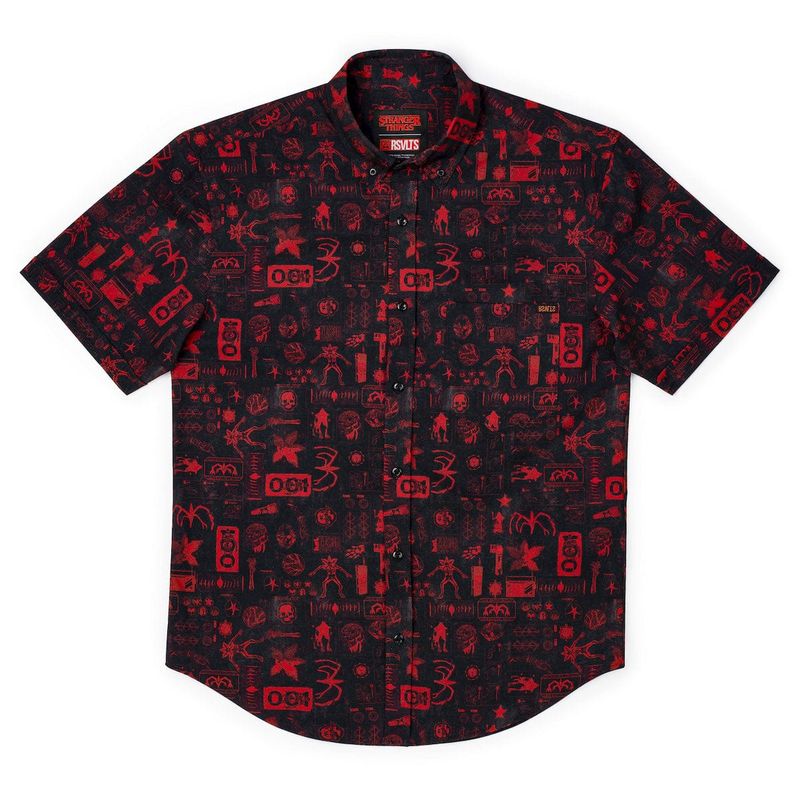 RSVLTS Stranger Things "The Lab" – KUNUFLEX Short Sleeve Shirt