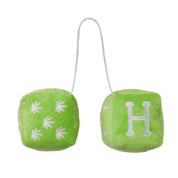 PLANTLIFE FUZZY DICE - HUF GREEN