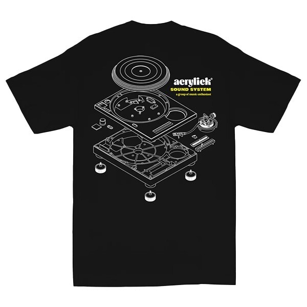 TurnTable Acrylick T-shirt TurnTable Acrylick T-shirt